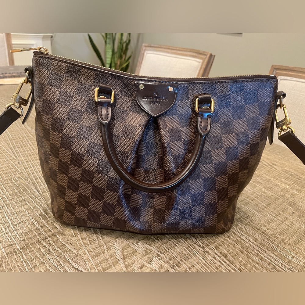 LOUIS VUITTON Damier Ebene Siena PM